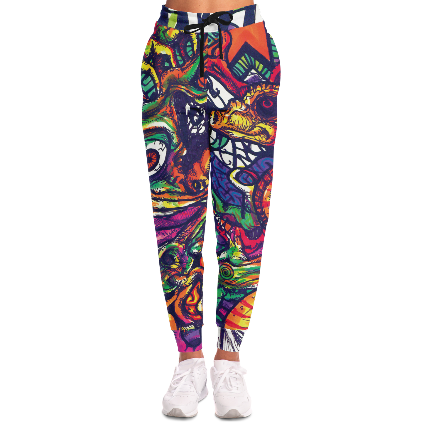 Graffiti Dragon Joggers