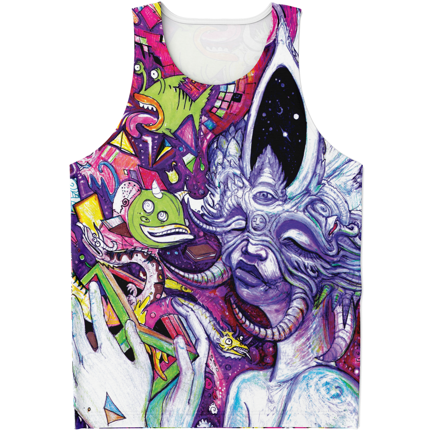 Purple Horn Woman Tank