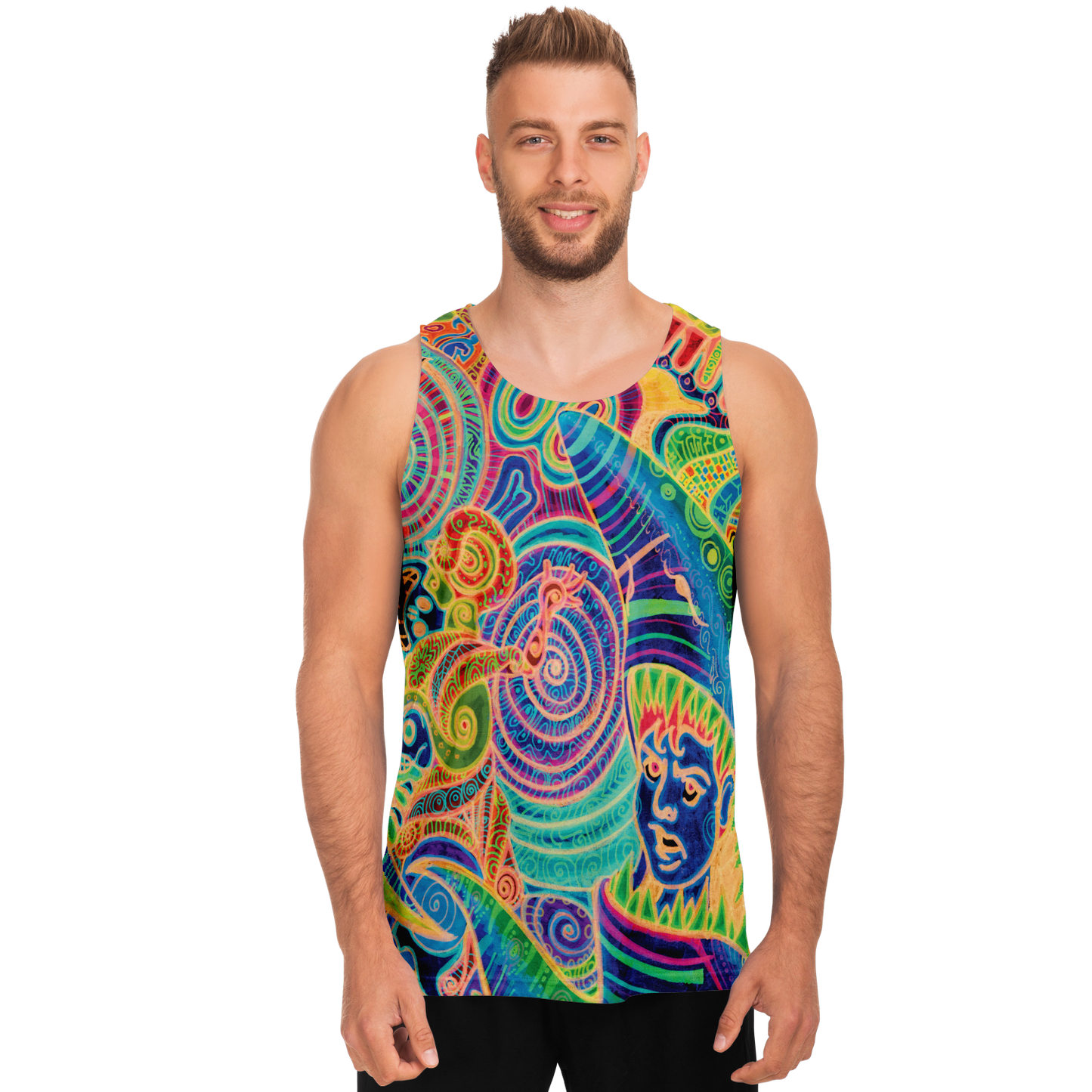 Shark Boy Tank Top