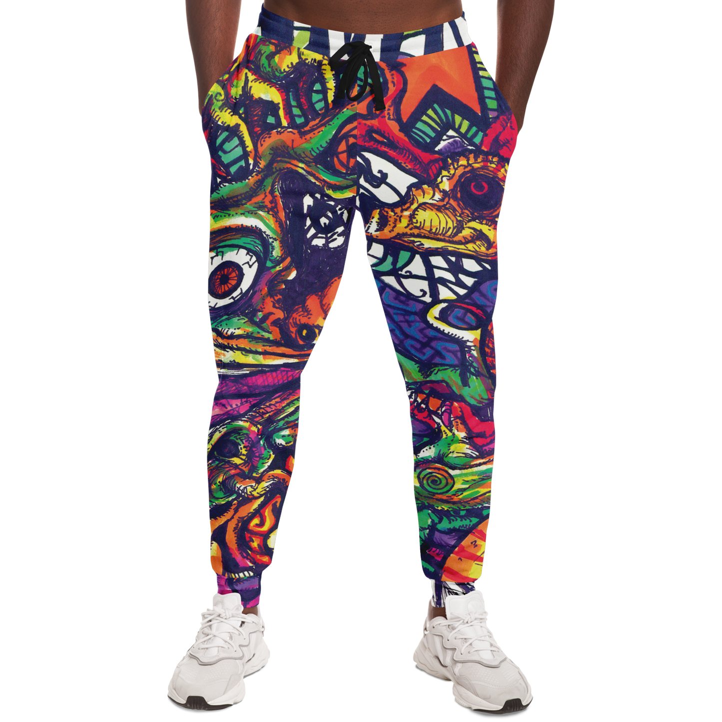 Graffiti Dragon Joggers