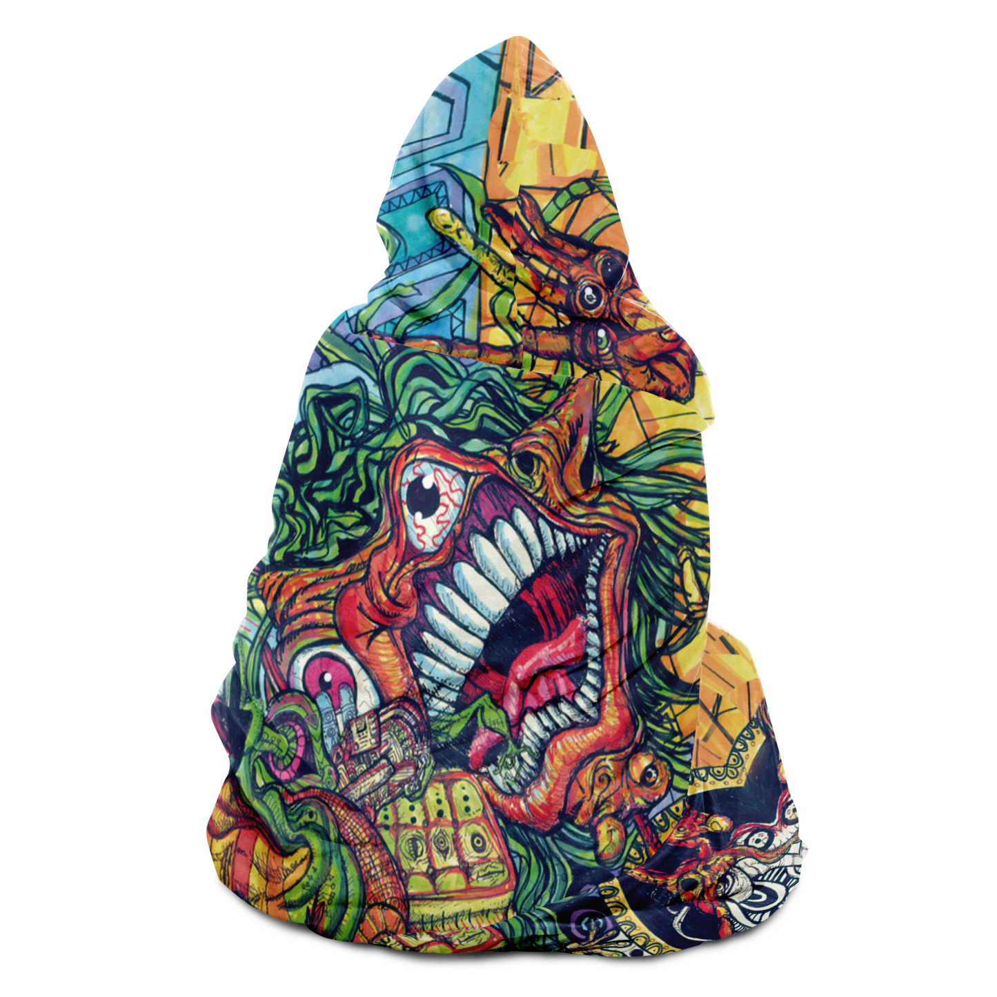 Forking Cyclops Hooded Blanket