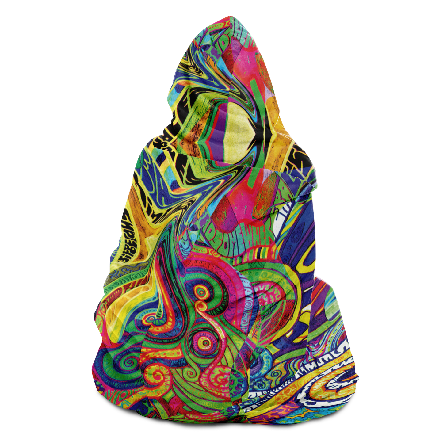 Spiral Hooded Blanket