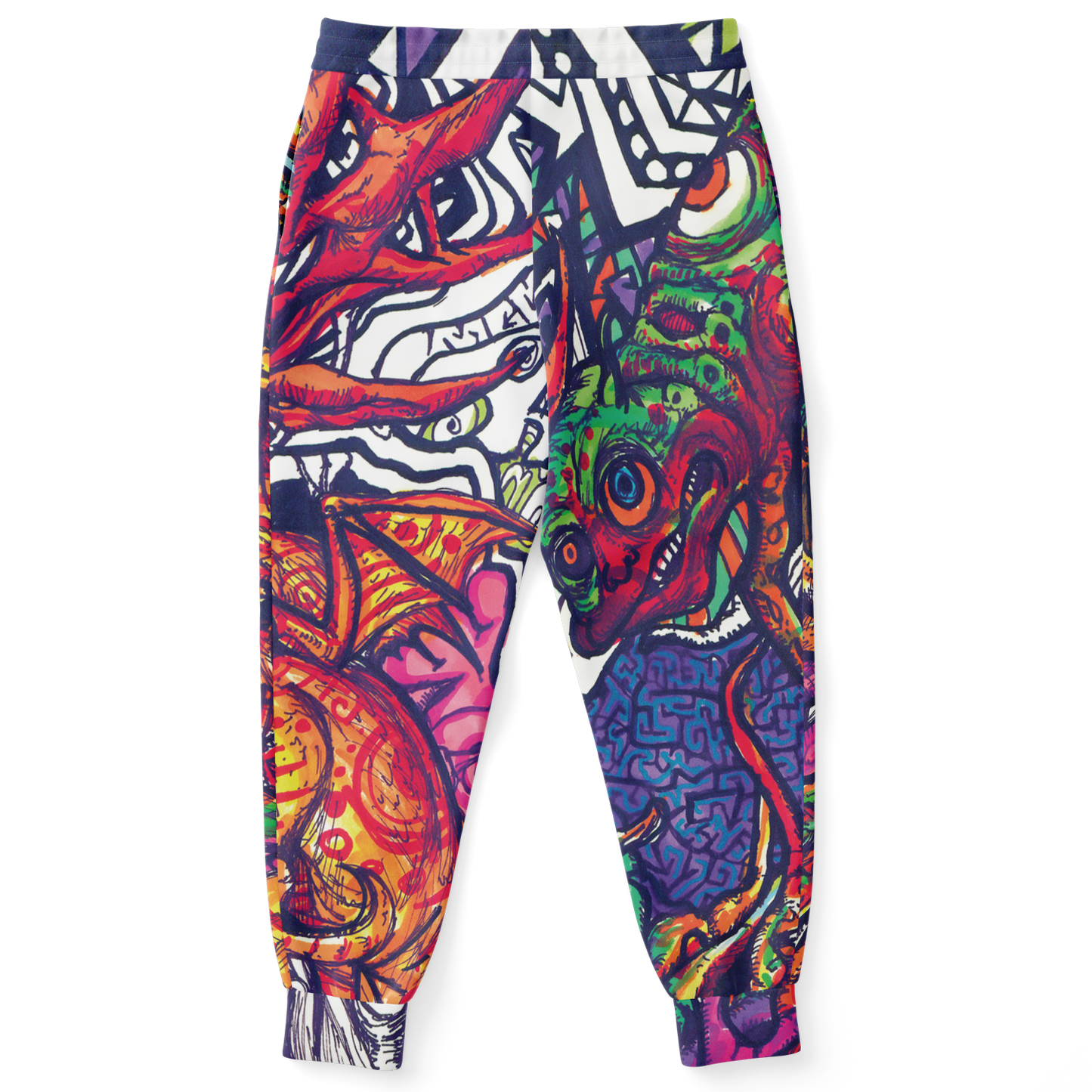 Graffiti Dragon Joggers