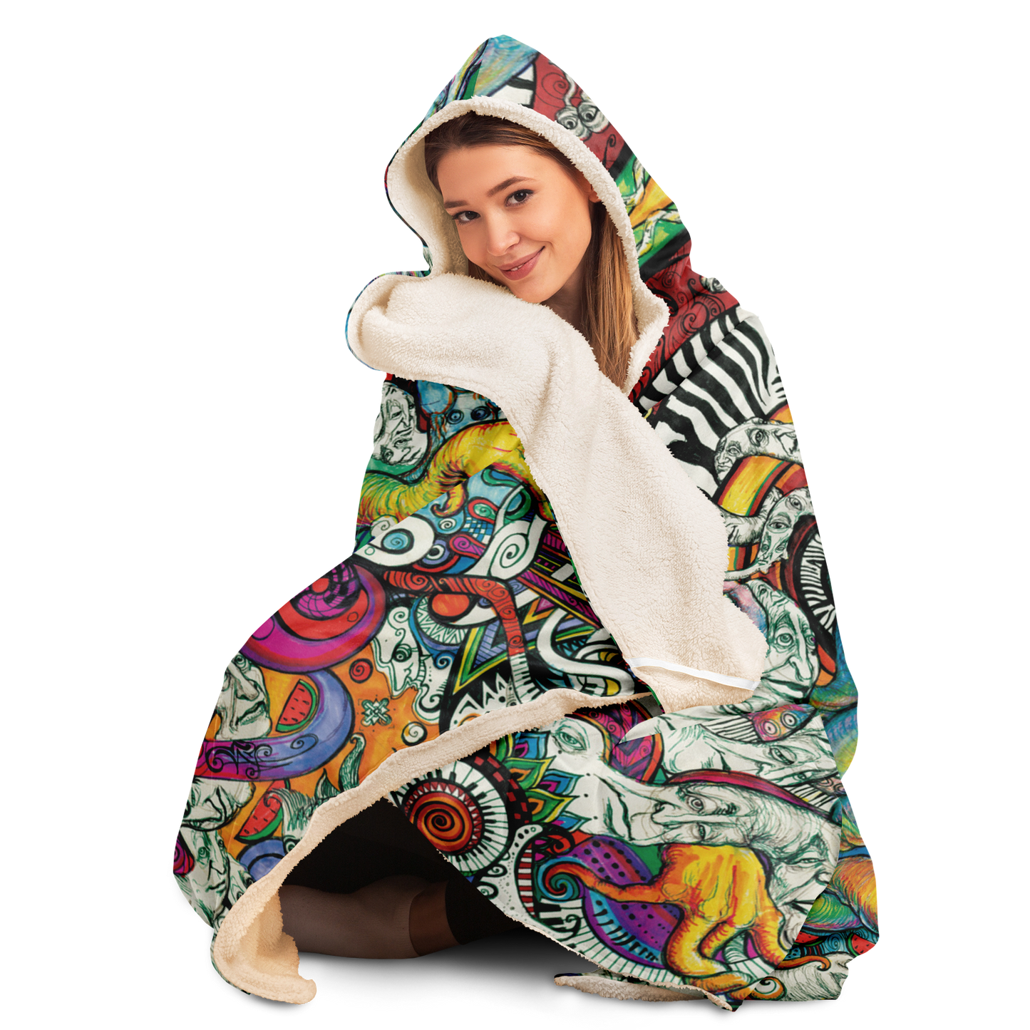 Octophantopus Hooded Blanket