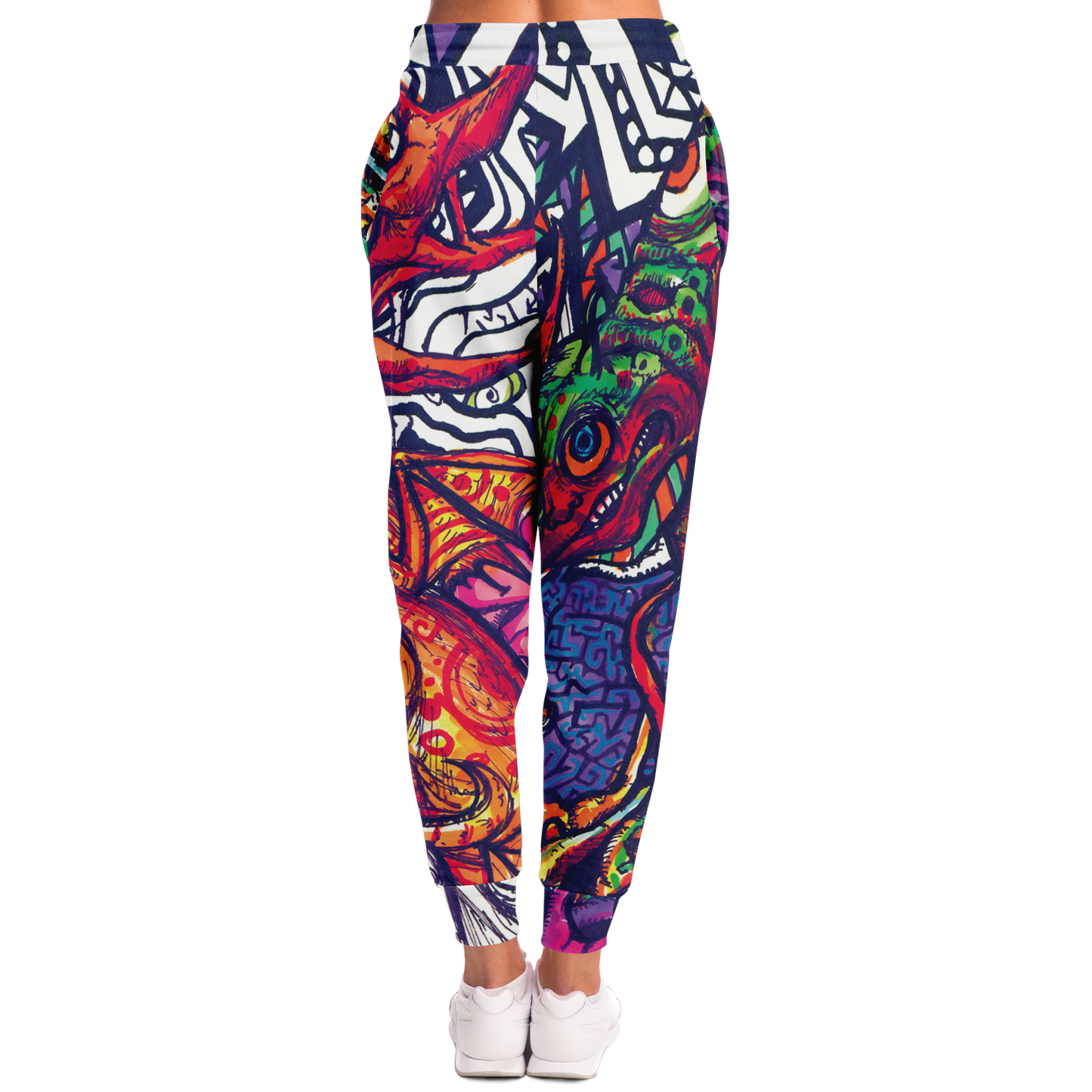 Graffiti Dragon Joggers