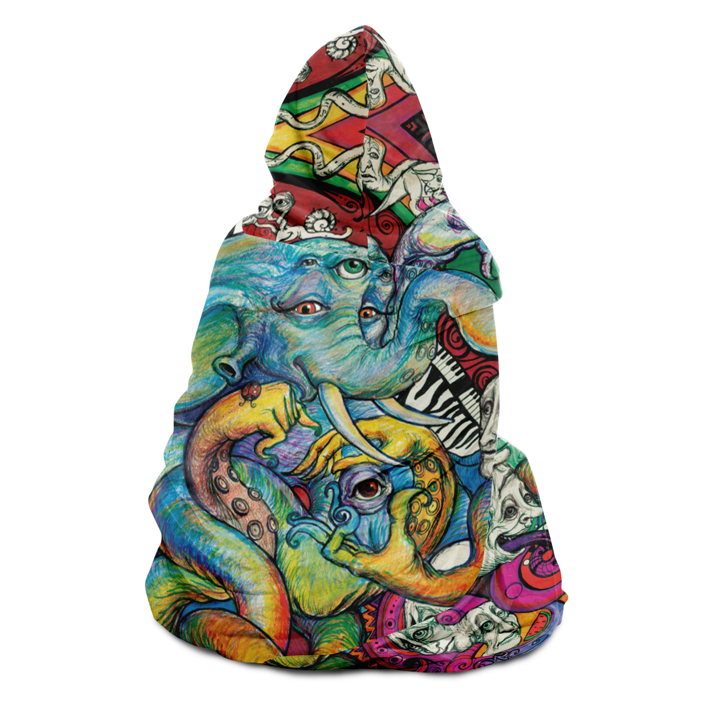 Octophantopus Hooded Blanket
