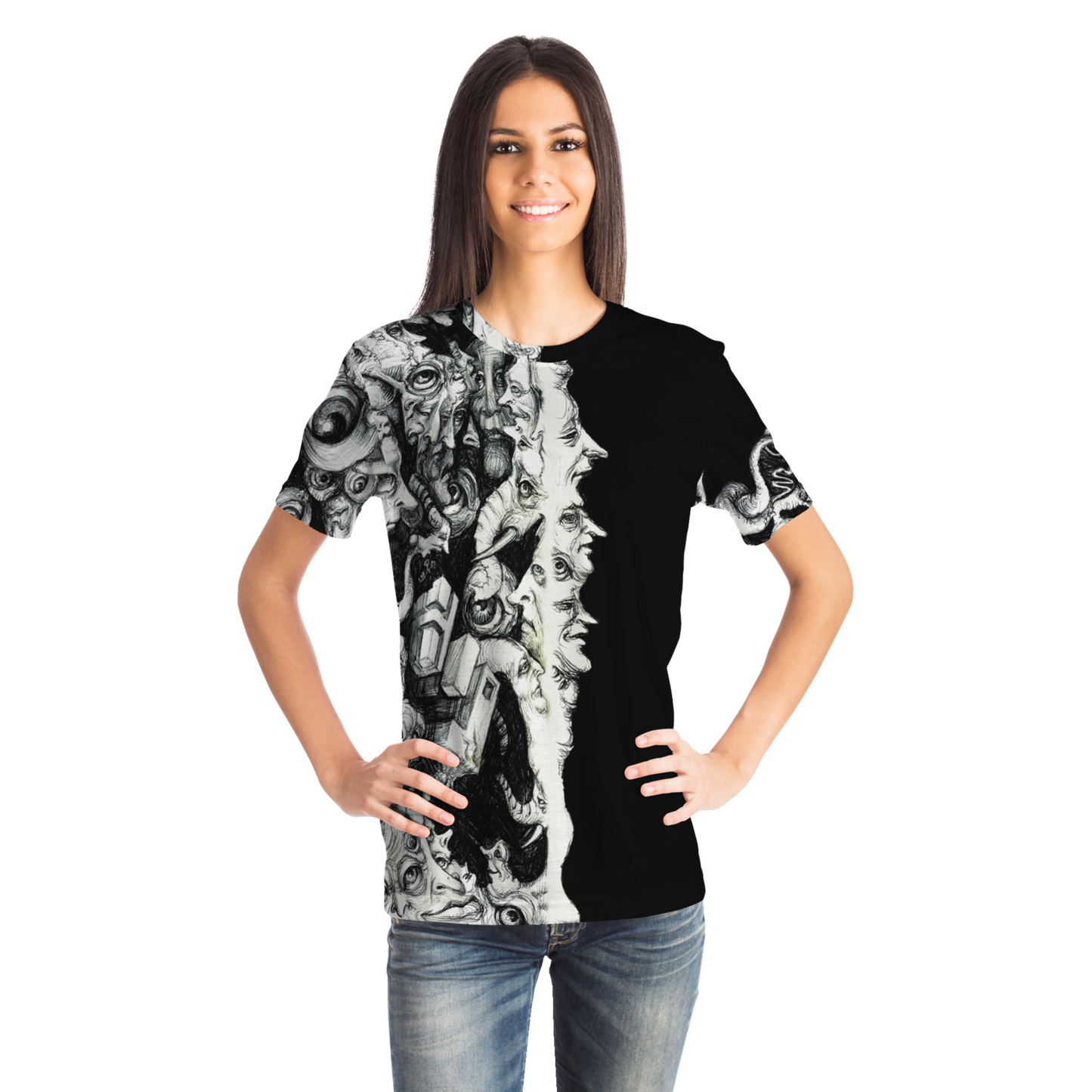 Many Faces T-Shirt