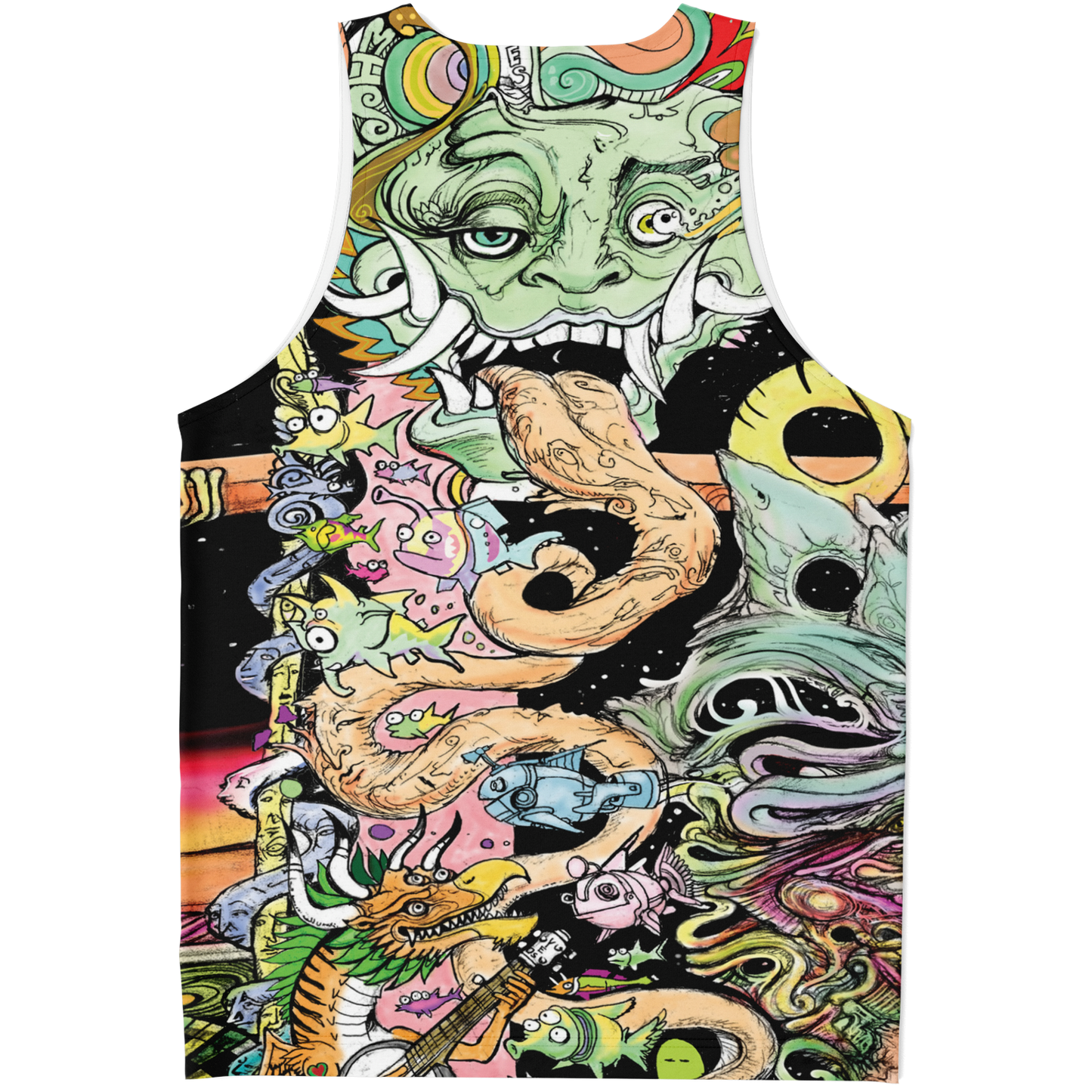 White Horn Woman Tank