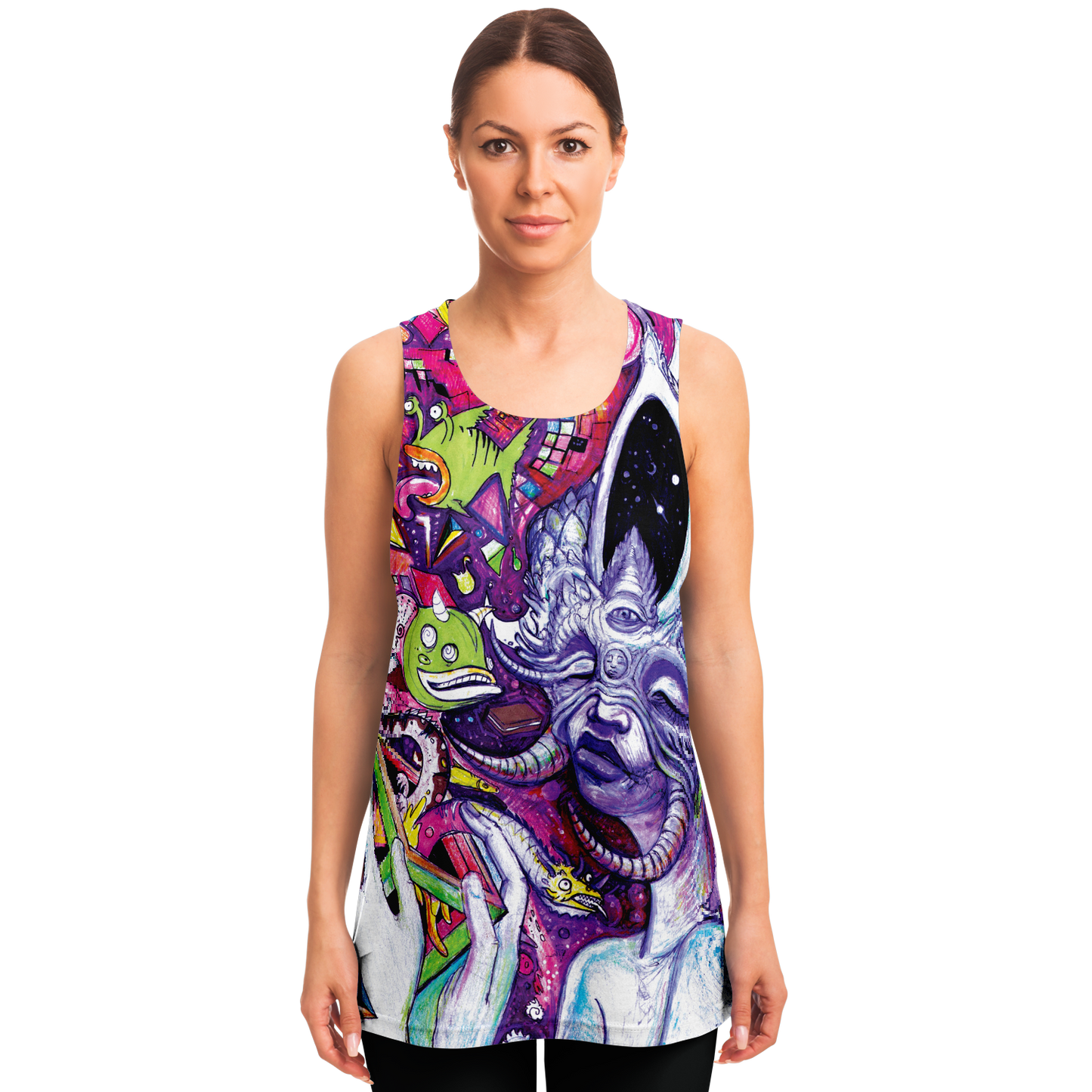 Purple Horn Woman Tank
