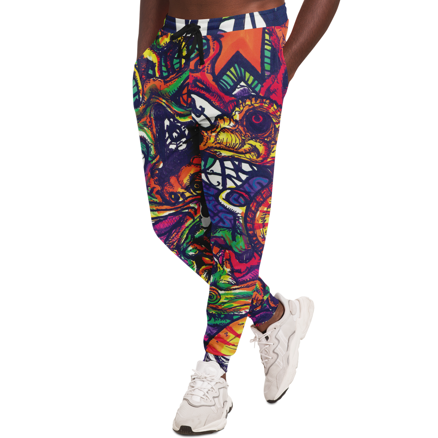 Graffiti Dragon Joggers