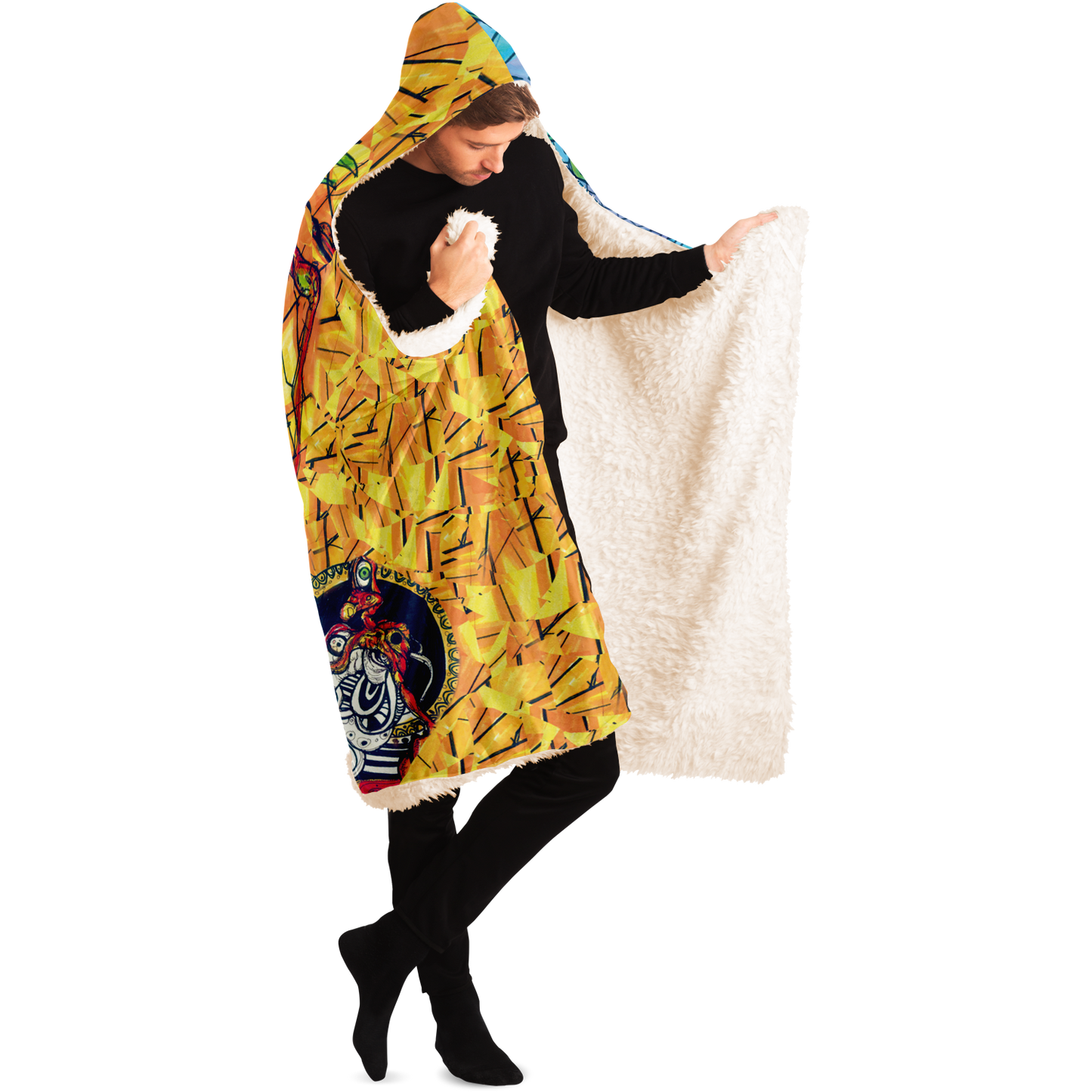Forking Cyclops Hooded Blanket