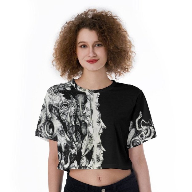 Women's Crop Tops, Cropped Blouses, Cropped Tees & More