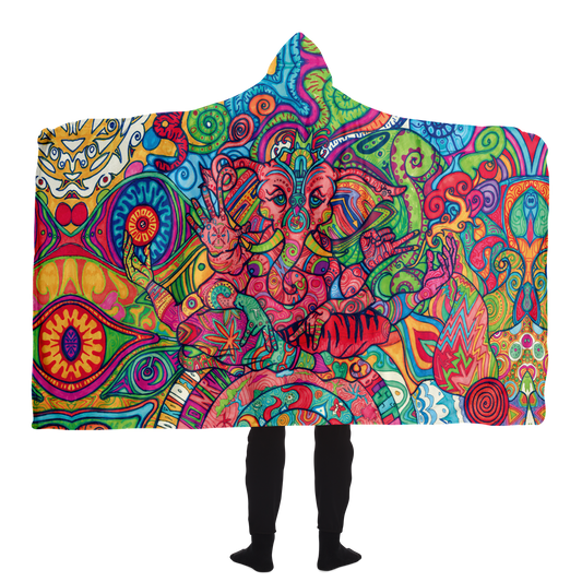 OGanesh Hooded Blanket