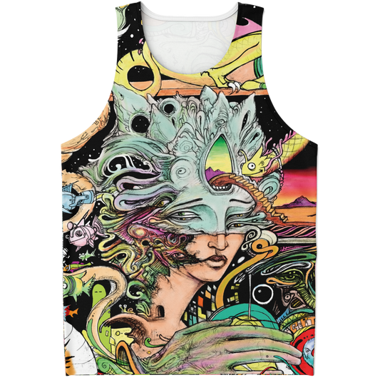 White Horn Woman Tank