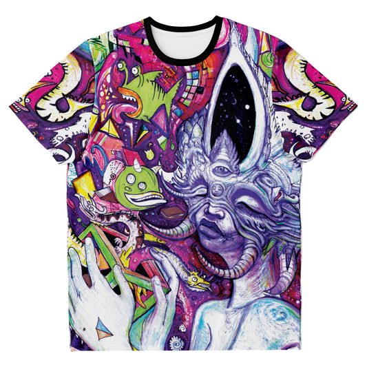 Purple Horn Woman T-Shirt