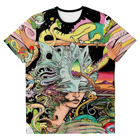 White Horn Woman T-Shirt