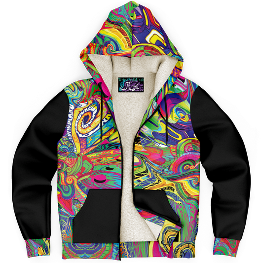 Spirals Fleece Hoodie