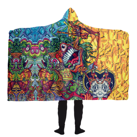 Forking Cyclops Hooded Blanket