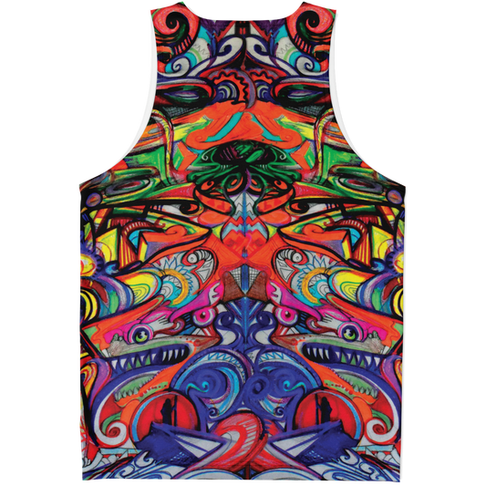 Water Color Woman Tank