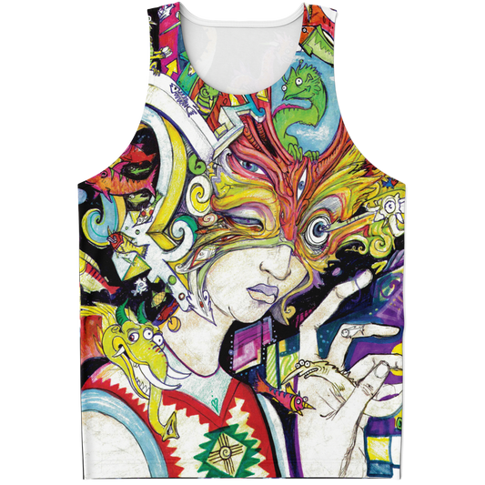 Red Horn Woman Tank
