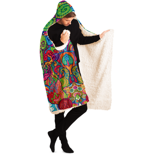 OGanesh Hooded Blanket