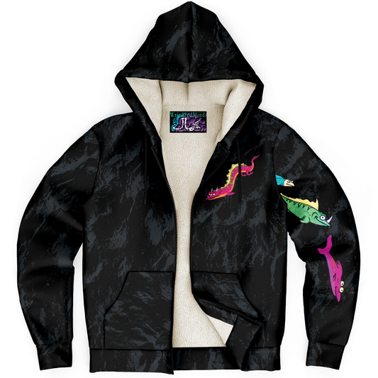 Seahorse Monster Fleece Hoodie