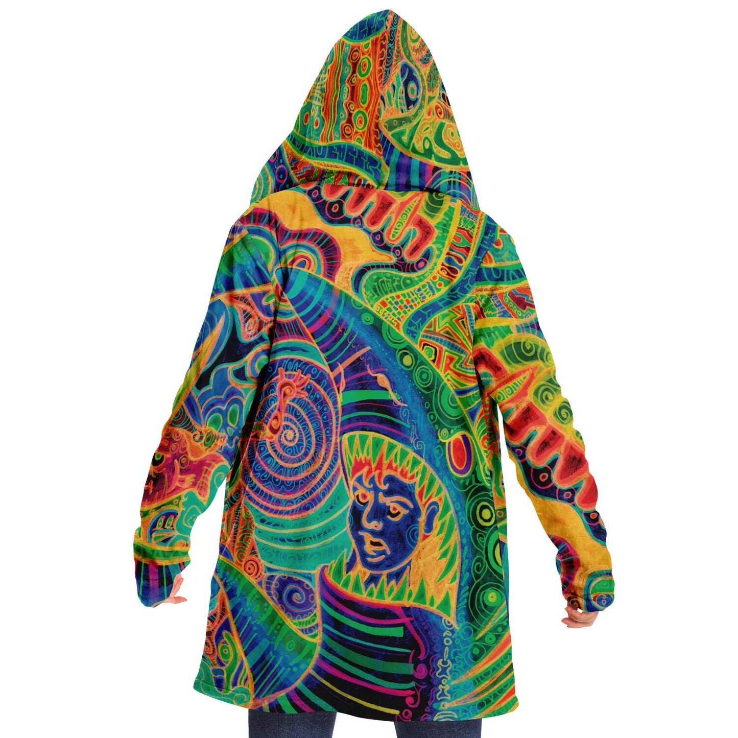 Neon SharkBoy Cloak