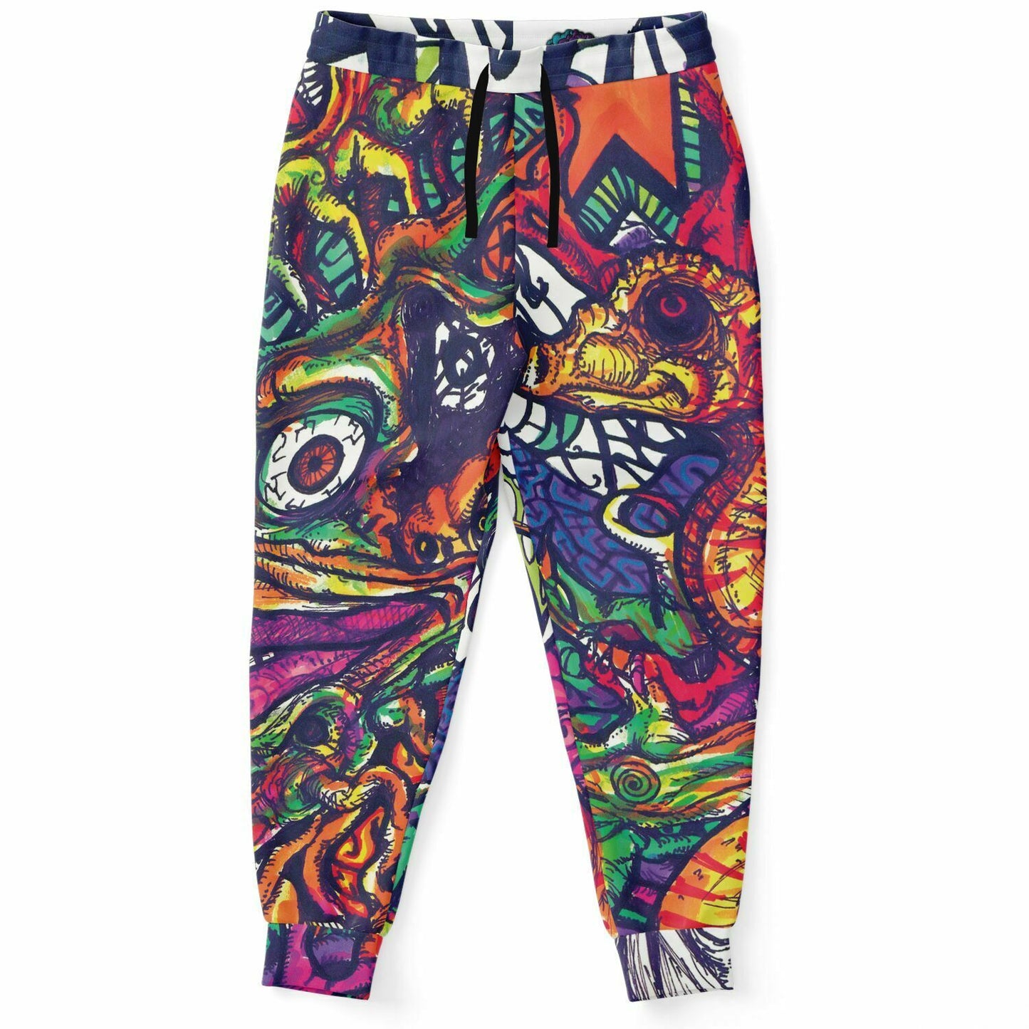 Dragon Graffiti Joggers