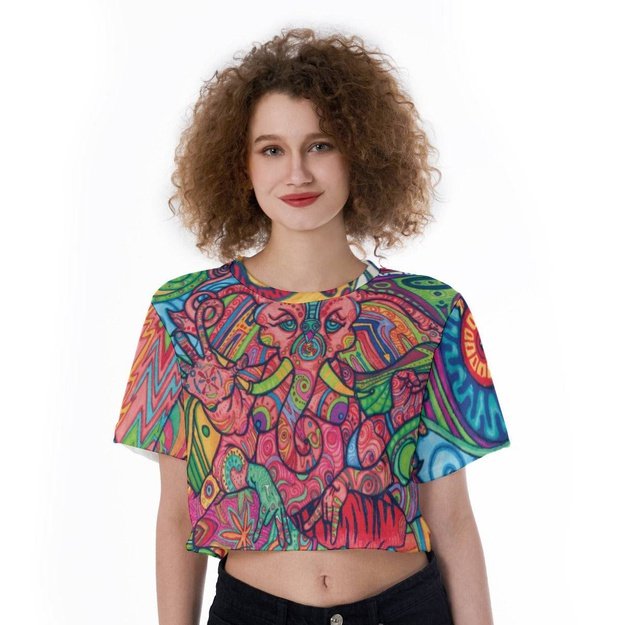 OGanesh Cropped Shirt