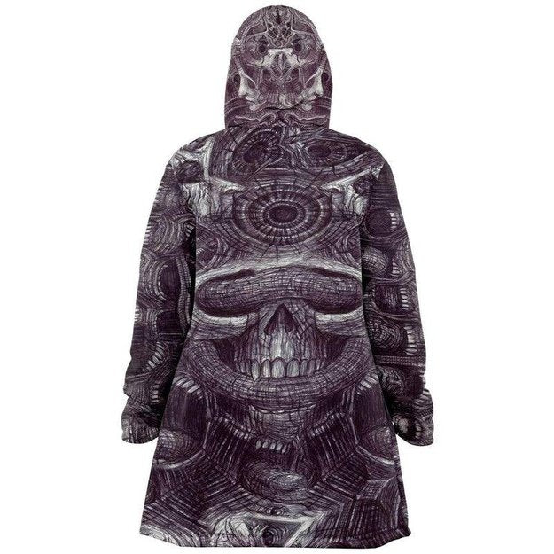 Wall of Faces Cloak - Microfleece Cloak - Artist, Kamal MishMish, Kmish, KMish213, MishMish - Wrinkled Minds Wardrobe