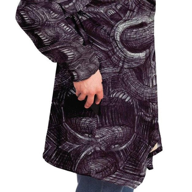 Wall of Faces Cloak - Microfleece Cloak - Artist, Kamal MishMish, Kmish, KMish213, MishMish - Wrinkled Minds Wardrobe