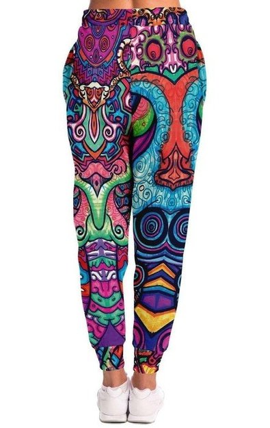 Jaded Joggers - Joggers - Artist, Colorful, Kamal MishMish, Kmish, KMish213, MishMish, Psychedelic, Trippy, Unique Art - Wrinkled Minds Wardrobe