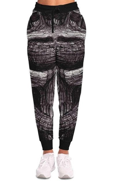 Wall of Faces Joggers - Joggers - Artist, Kamal MishMish, Kmish, KMish213, MishMish, Psychedelic, Trippy, Unique Art - Wrinkled Minds Wardrobe